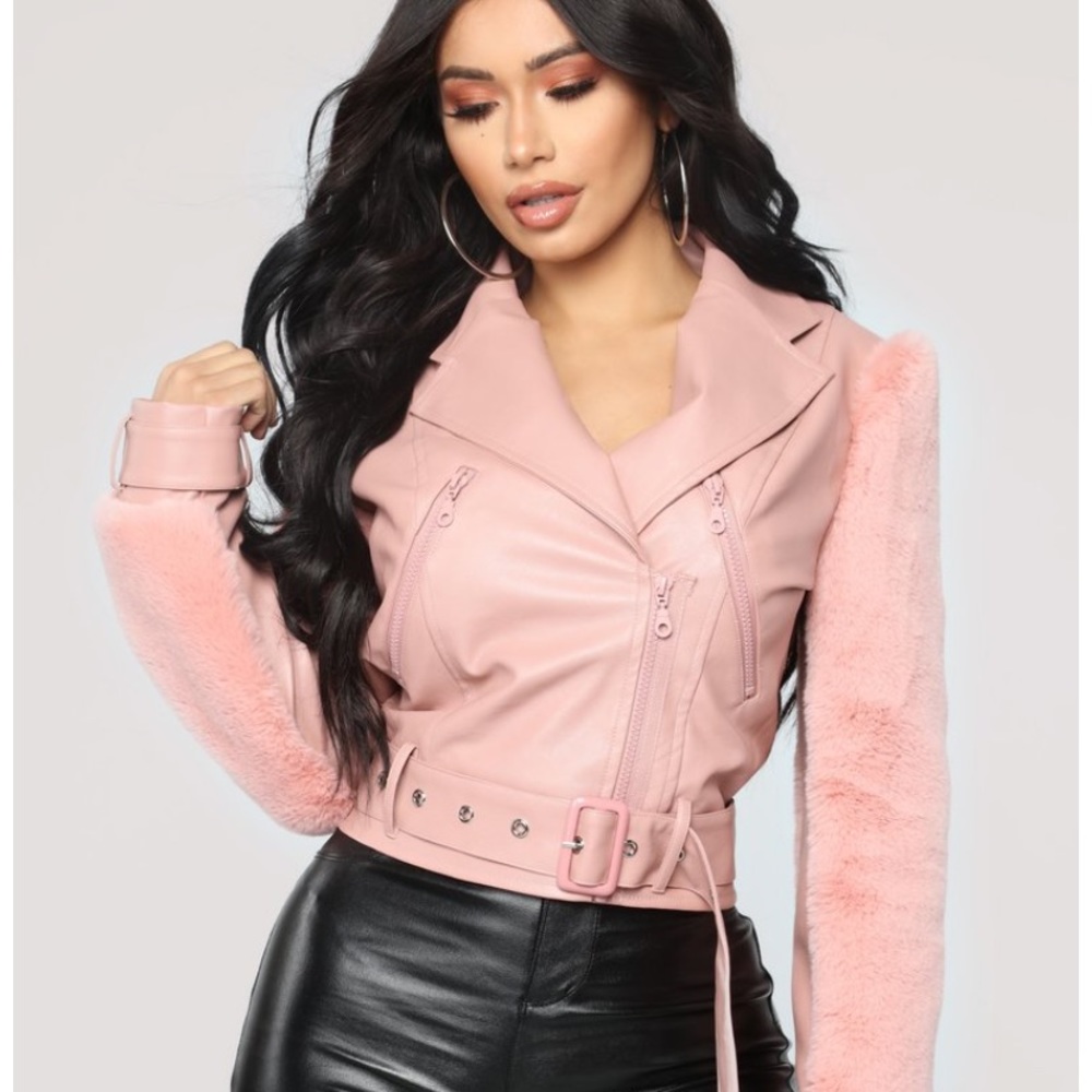 The heart of fashion Jacket Mauve